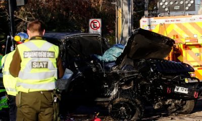 joven de 20 años fallece en accidente frente al reloj de flores, viña del mar