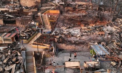 alarma en valparaíso: incendio en parte alta deja cuatro lesionados