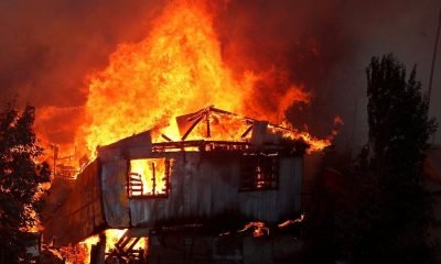 incendio en cerro placeres de valparaíso: adulto mayor con quemaduras