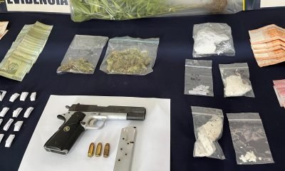duro golpe al narcotráfico: dos detenidos en valparaíso con drogas y armas