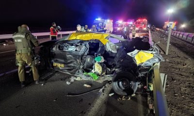 accidente por aceite en la pólvora: peligro vial en valparaíso