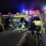 fatal accidente en ruta f90: un muerto y heridos graves en casablanca