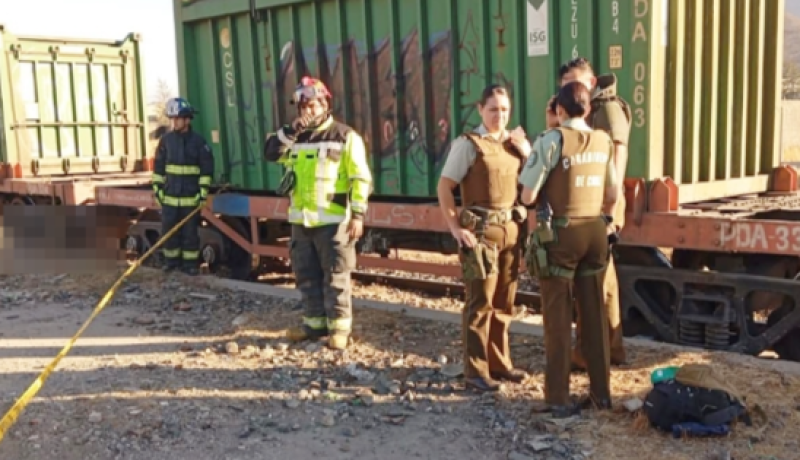 tragedia en san felipe: mujer atropellada por tren