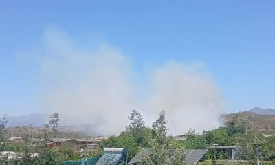 incendio forestal en limache: alerta roja y evacuaciones