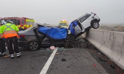 colisión frontal en autopista los andes deja 3 muertos y 2 niños graves