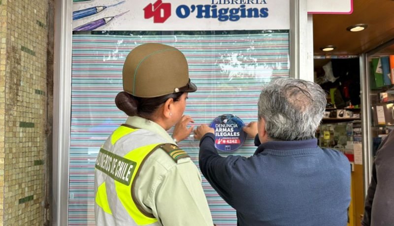 quillota refuerza seguridad: denuncia anónima de armas ilegales