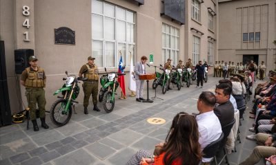 quilpué: nueva flota de motos potencia la seguridad comunal