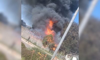bomberos controlan incendio estructural en el cruce la laguna, zapallar