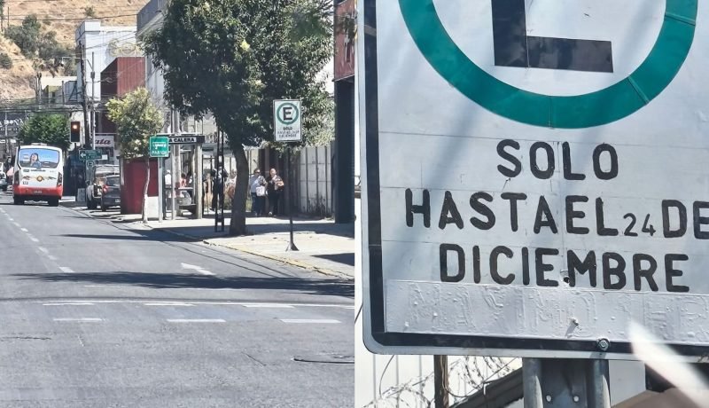 la calera activa estacionamiento en j.j. pérez por navidad