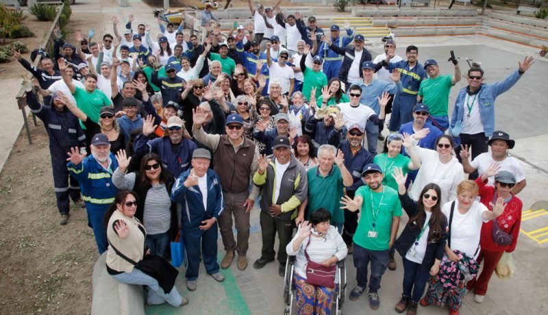 loncura revive: gnl quintero y vecinos renuevan centro cívico