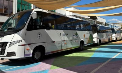 taxibuses escolares en la cruz benefician a 800 alumnos