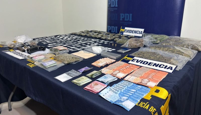 pdi desarticula red de microtráfico en llay llay con 8 detenidos