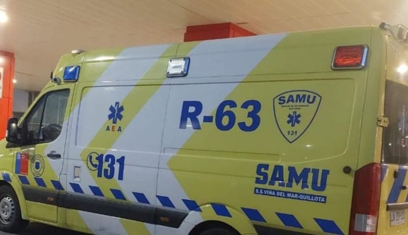 accidente en hijuelas: mujer cae de palmera y sufre fractura