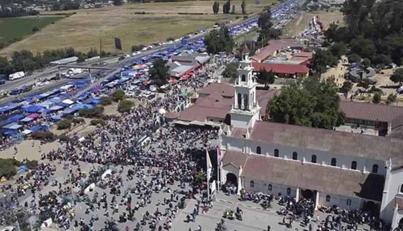 ruta 68 cerrada por peregrinación lo vásquez: horarios y alternativas