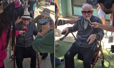 ejemplo de compromiso cívico: ex carabinero de 102 años vota en quilpué