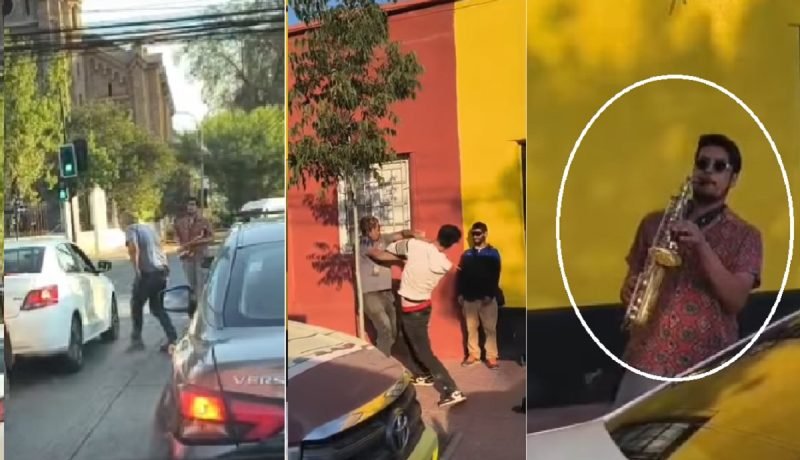 saxofonista viraliza pelea en los andes con tema de misión imposible