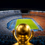 Estadio iluminado para la final del Mundial 2026 entre Argentina y España