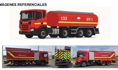 nuevos camiones aljibe fortalecen a bomberos de quillota