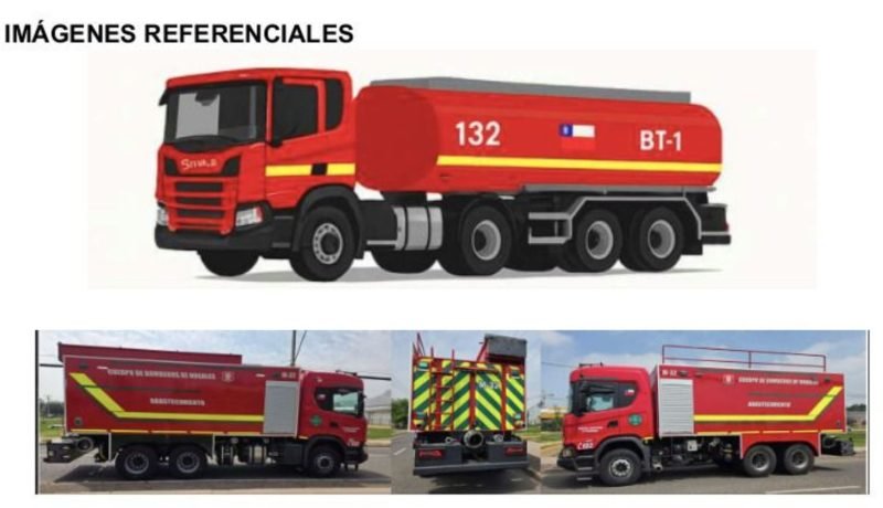 nuevos camiones aljibe fortalecen a bomberos de quillota