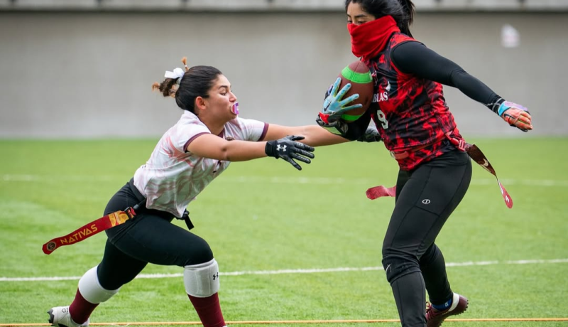la calera: diablas rojas al nacional de flag football y diablos rojos a mendoza