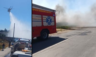 quillota: incendio forestal consume 1,7 hectáreas y afecta club deportivo