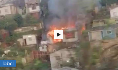 incendio en viña del mar: viviendas devoradas por las llamas en forestal alto