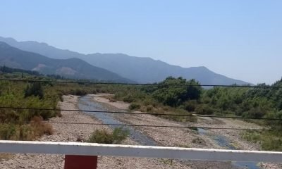 alerta en hijuelas: crisis hídrica por caída del río aconcagua