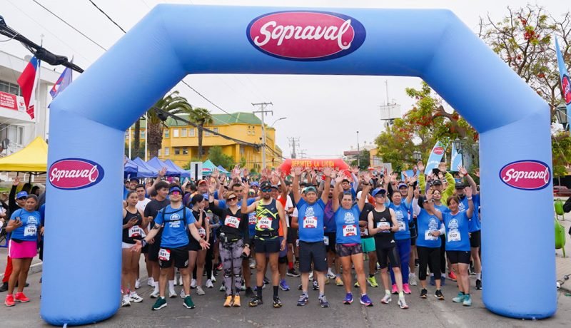 corridas familiares sopraval 2025: Éxito en valparaíso por la vida sana