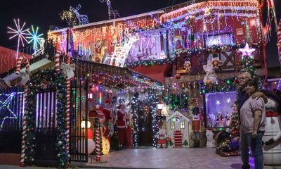 quillota brilla: familias iluminan la navidad y ganan concurso