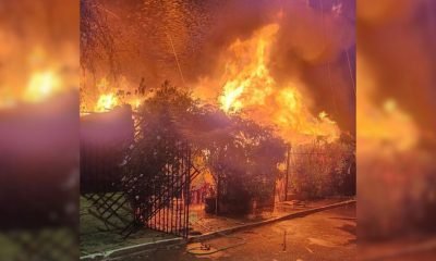 incendios en hijuelas: dos casas y 3.000m² de vegetación dañados
