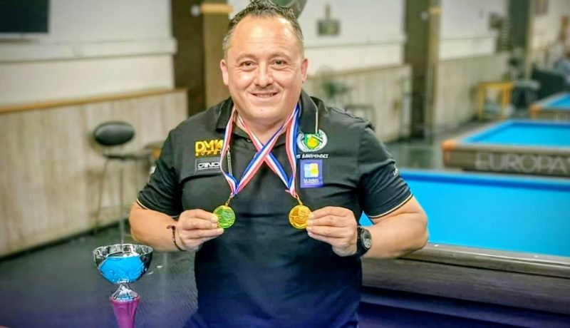 luis bahamondes: bicampeón de la copa hermandad chile argentina en billar