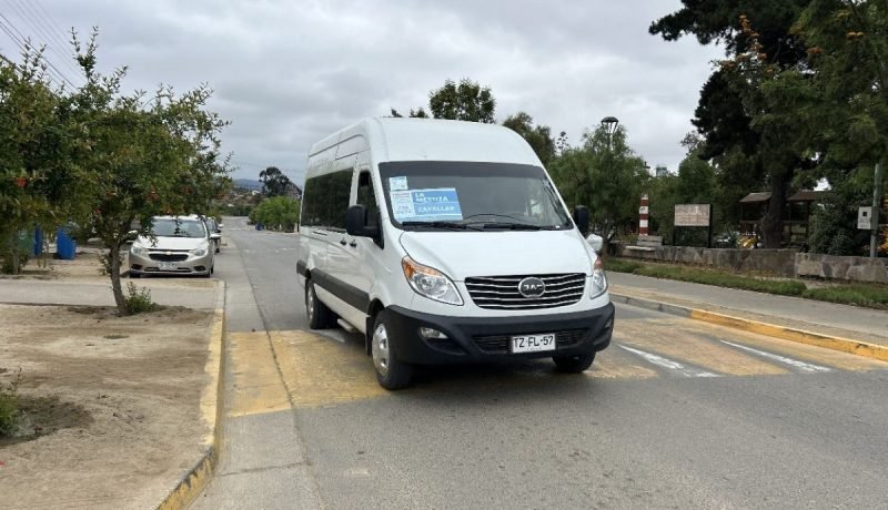 zapallar: nuevo transporte rural subsidiado impulsa conectividad