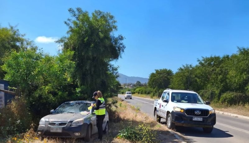 papudo: operativos intensificados contra vehículos abandonados