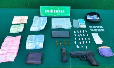 detención en hijuelas: incautan armas y drogas a hombre con orden vigente