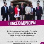 Sesión del Concejo Municipal de Casablanca del 23 de julio de 2026
