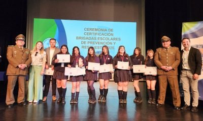 quillota: estudiantes refuerzan seguridad escolar con certificación de brigadistas