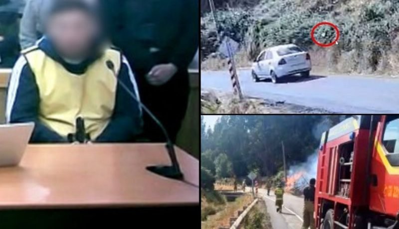 ex bombero de la cruz en prisión preventiva por incendio forestal