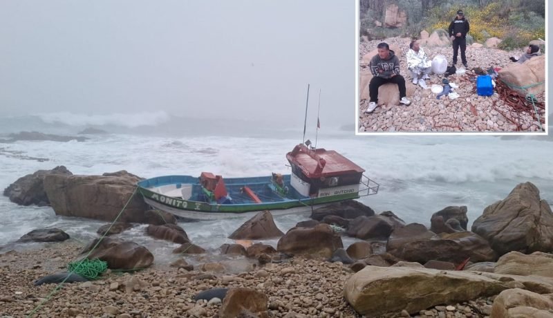 rescate en quintero: armada socorre a tripulantes de embarcación varada