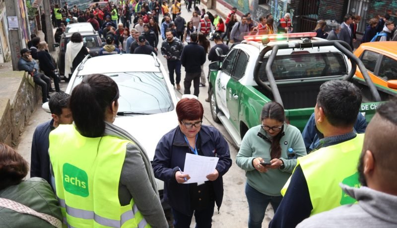 simulacro masivo valparaíso: preparación ante sismo y tsunami