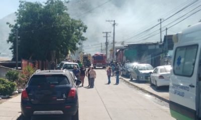 incendio en hijuelas: varias viviendas dañadas en los aromos
