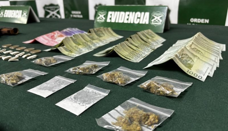 os7: golpe al tráfico de drogas y armas en quintero