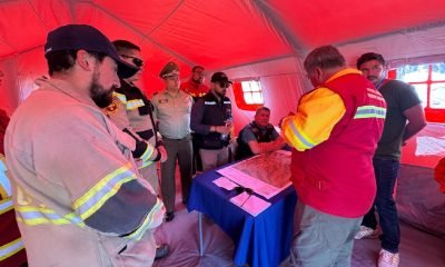 marga marga realiza simulacro de incendio urbano forestal en limache