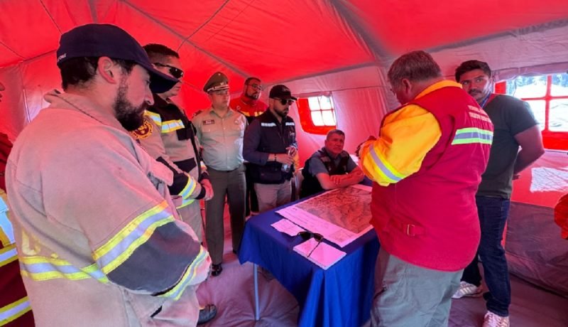 marga marga realiza simulacro de incendio urbano forestal en limache