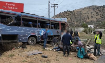 vuelco de microbús en la calera deja múltiples lesionados