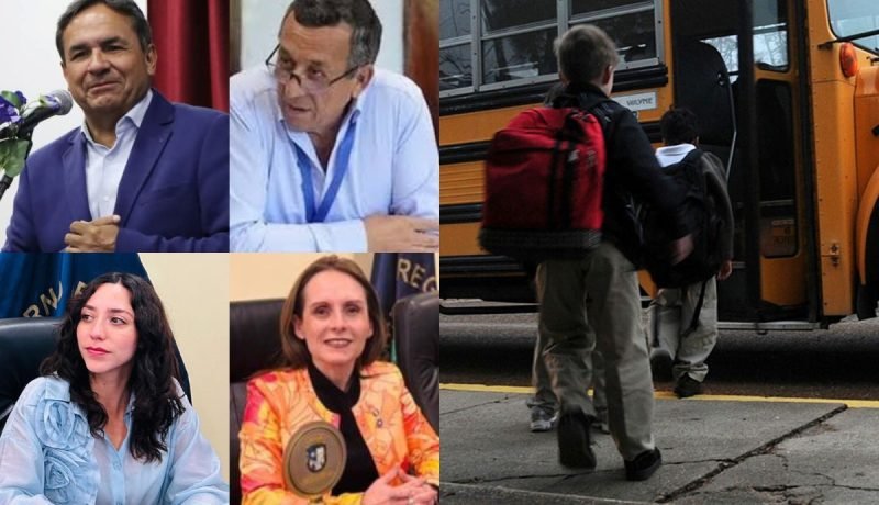 rechazo a renovación de buses escolares en quillota genera polémica regional