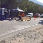 aguas pacífico suspende obras en ruta f100g por peregrinación a lo vásquez