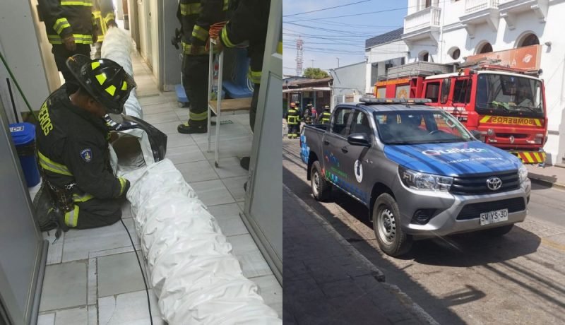 incendio en clínica diaverum de quillota: emergencia controlada y pacientes evacuados