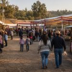 Fonda y ramada familiar durante Fiestas Patrias en Casablanca