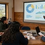 Emprendedores participan en un taller práctico de gestión financiera